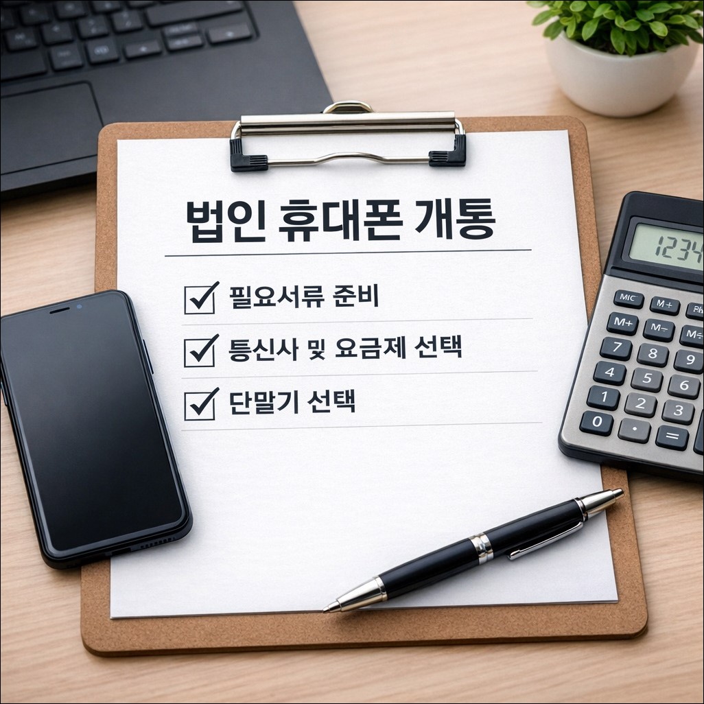 법인 휴대폰 개통 이미지 1